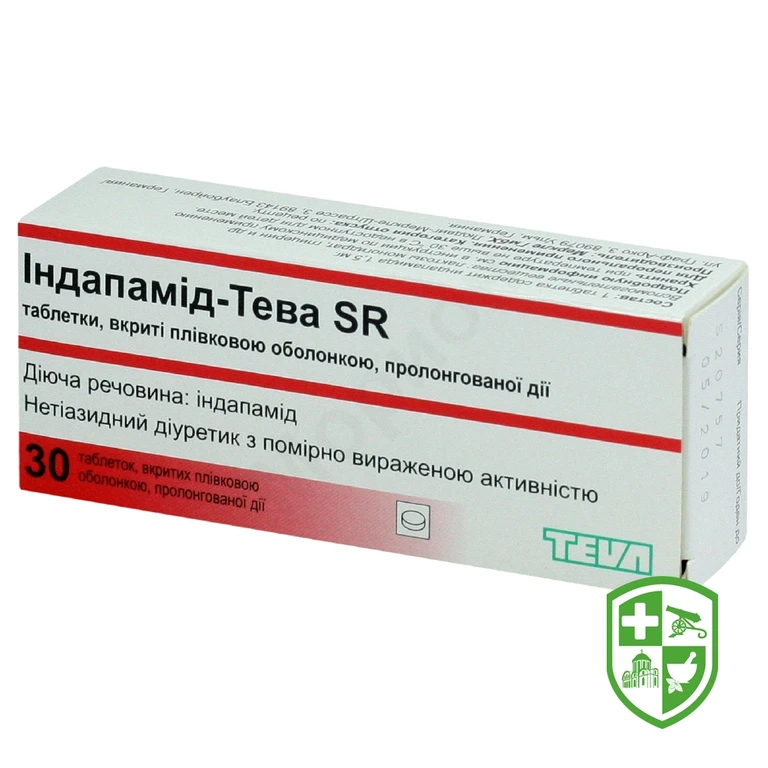 Індапамід SR табл. пролонг. 1,5 мг №30