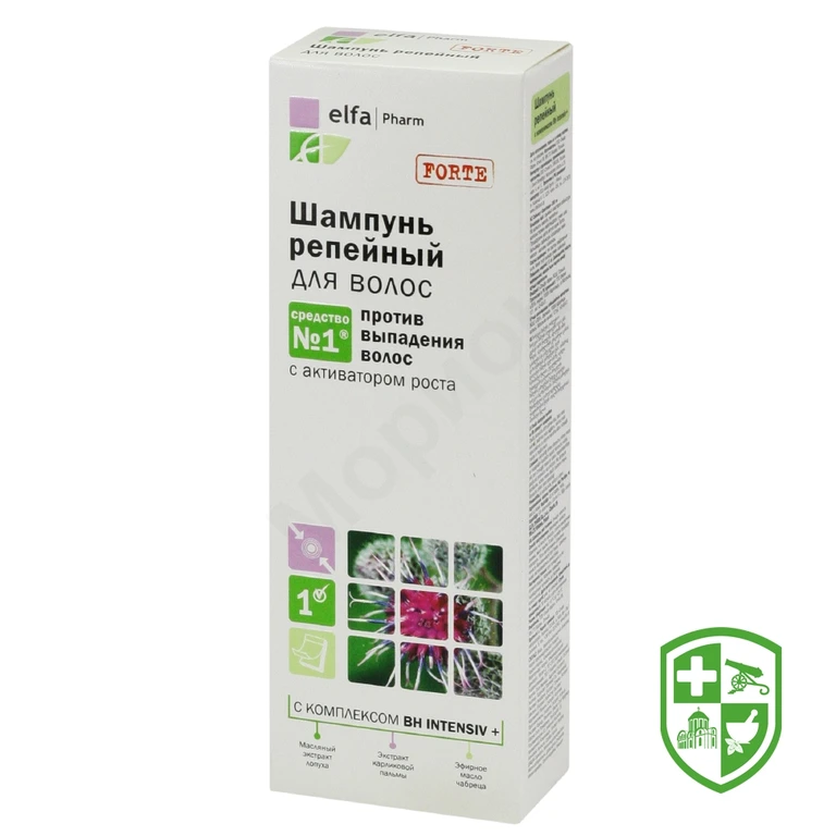 Шампунь Реп'яховий 200 мл, проти випадіння волосся