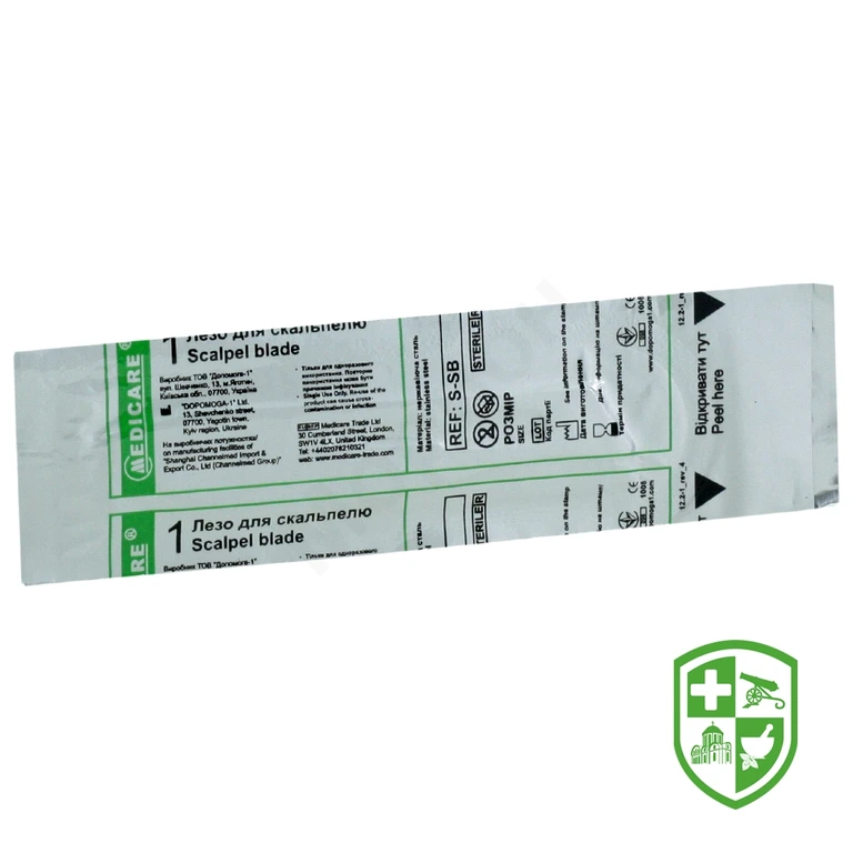 Лезо для скальпеля Медікеа розмір 22