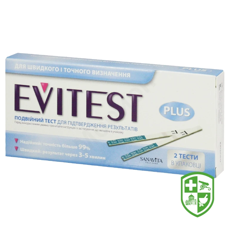 Тест для визначення вагітності Евітест синій