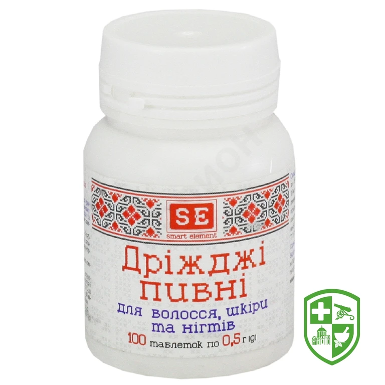 Пивні дріжджі для волосся, шкіри і нігтів табл. 500 мг