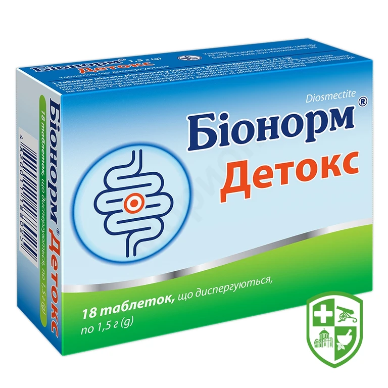 Біонорм Детокс табл. дисперг. 1,5 г №18