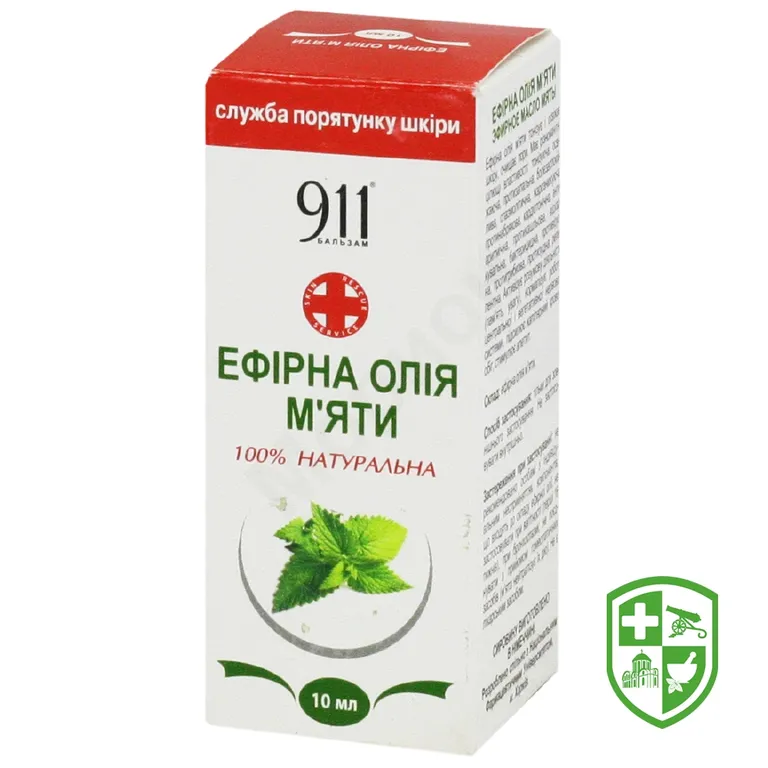 Олія м'яти 10 мл, м'ята