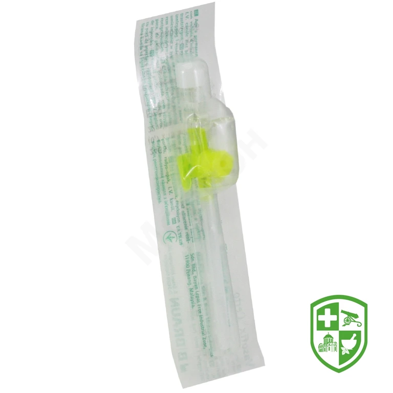 Канюля внутрішньовенна Вазофікс церто 4269071, G 24x 3/4”, 0,7x19 мм, 22 мл/хв, жовта