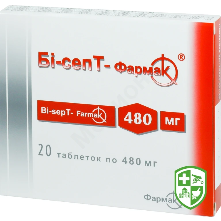 Бі-септ табл. 400 мг + 80 мг №20