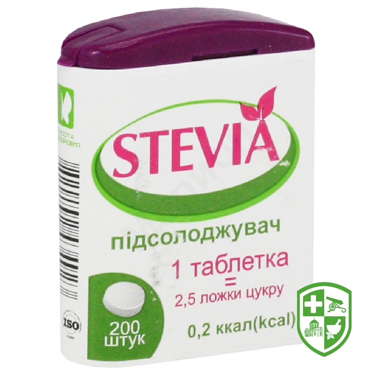 Стевія фліп-топ табл. 0,1 г