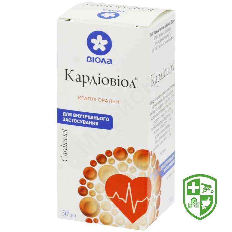 Кардіовіол крап. орал. 50.мл