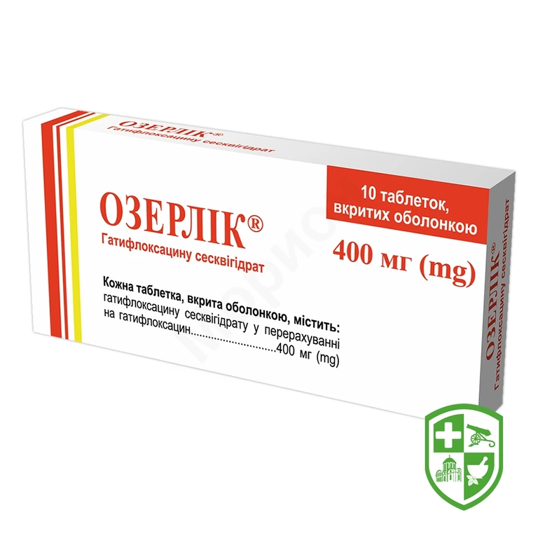 Озерлік табл. 400 мг №10