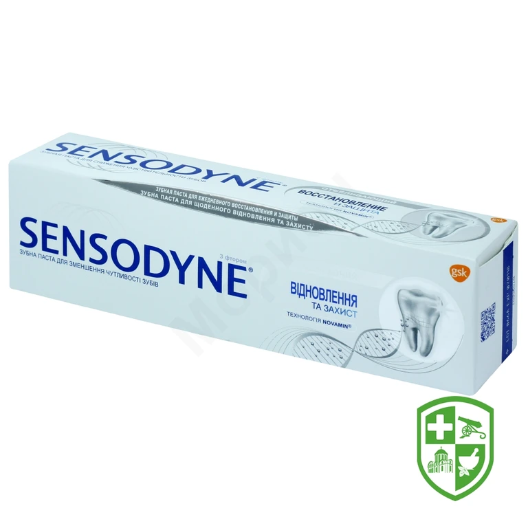 Зубна паста Сенсодин відновлення і захист 75 мл