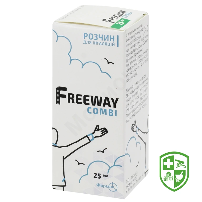 Фрівей комбі р-н д/інг. 25.мл №1