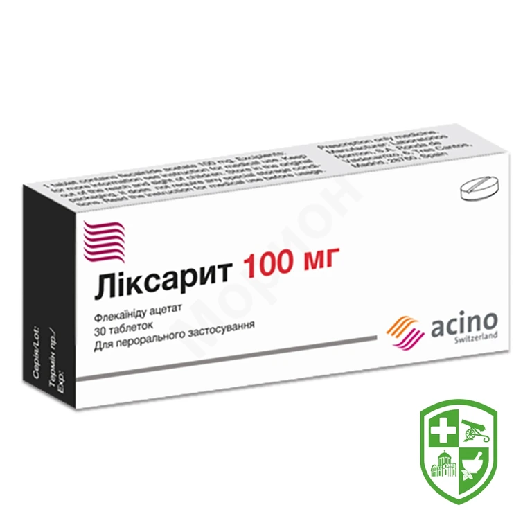 Ліксарит табл. 100 мг №30