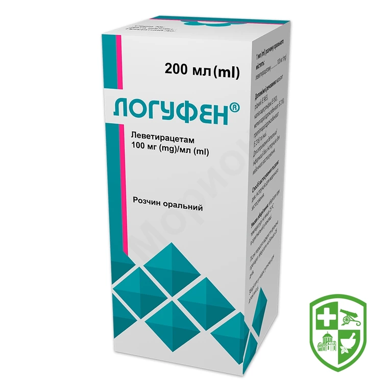 Логуфен р-н оральн 100 мг/мл 200.мл №1