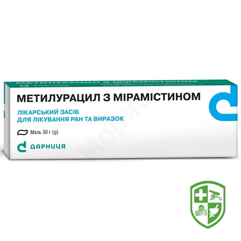 Метилурацил з мірамістином мазь 30.г №1