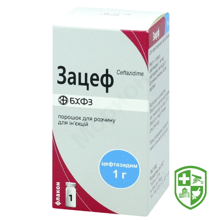 Зацеф пор. д/ін. 1 г №1