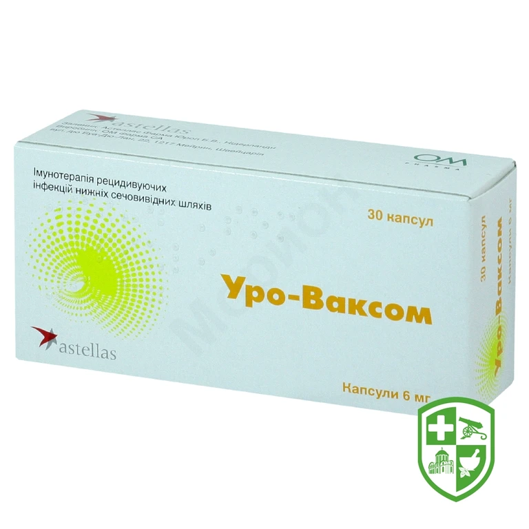 Уро-ваксом капс. 6 мг №30