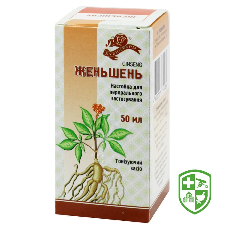 Женьшень настойка 50.мл