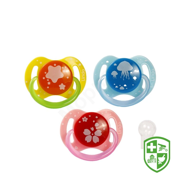 Пустушка силіконова Ліндо А31, Premium, 0-6, кругла