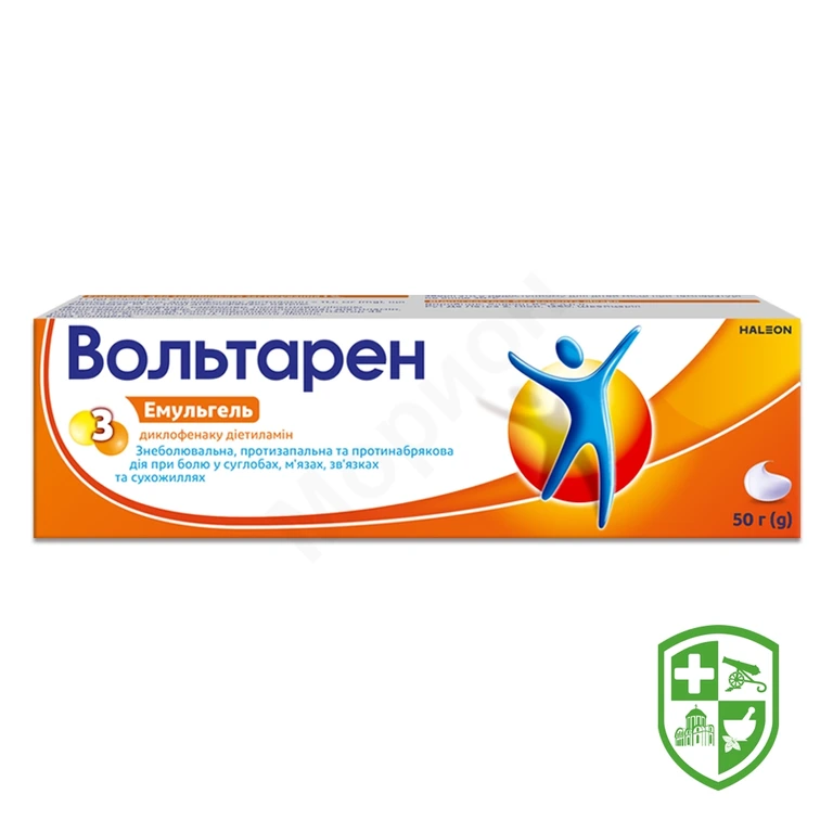 Вольтарен емульгель емульгель 1 % 50.г №1