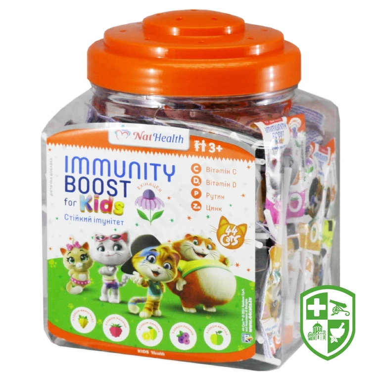 Натхелс стійкий імунітет для дітей льодяники