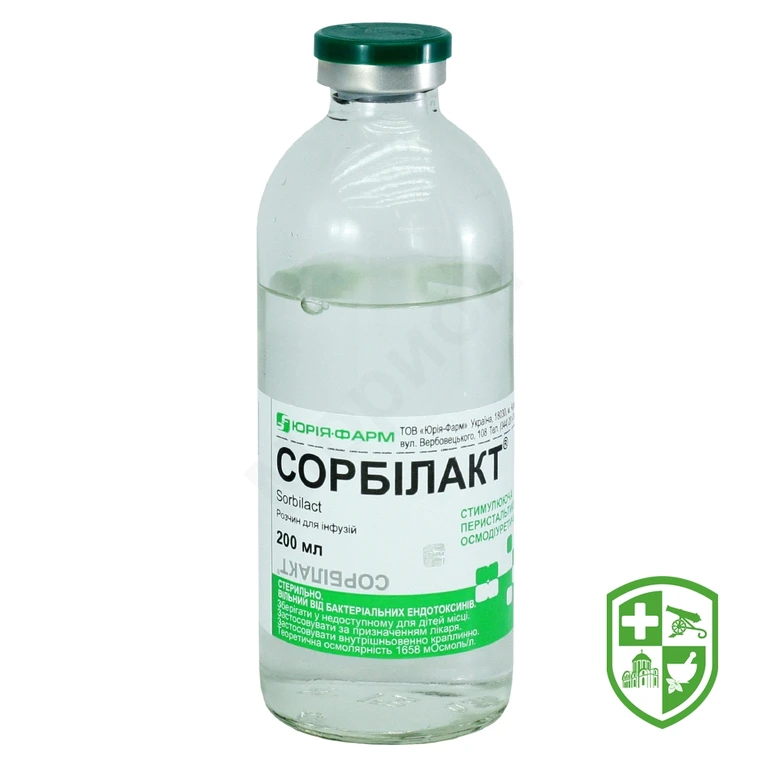 Сорбілакт р-н д/інф 200.мл №1