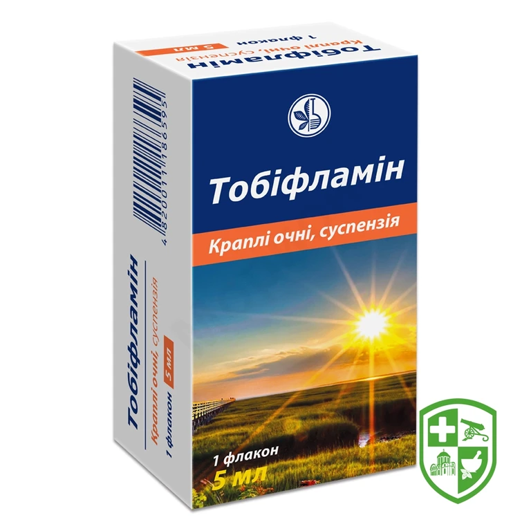 Тобіфламін крап. очні 5.мл №1