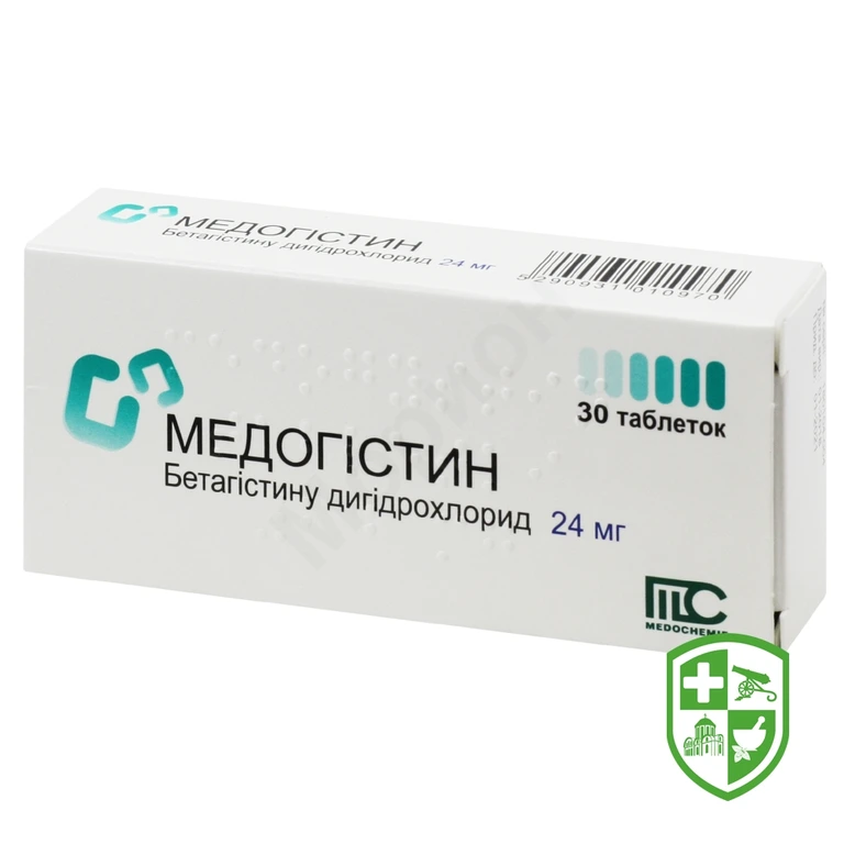 Медогістин табл. 24 мг №30