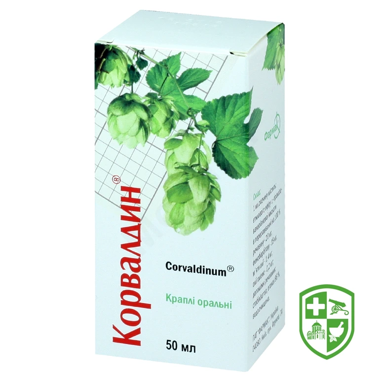 Корвалдин крап. орал. 50.мл №1