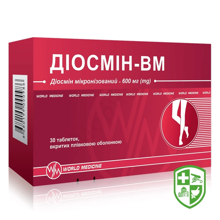 Діосмін-ВМ табл. 600 мг
