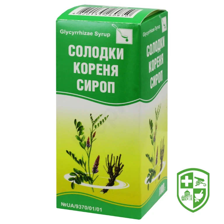 Солодки кореня сироп сироп 250 мг/5 мл 100.г №1