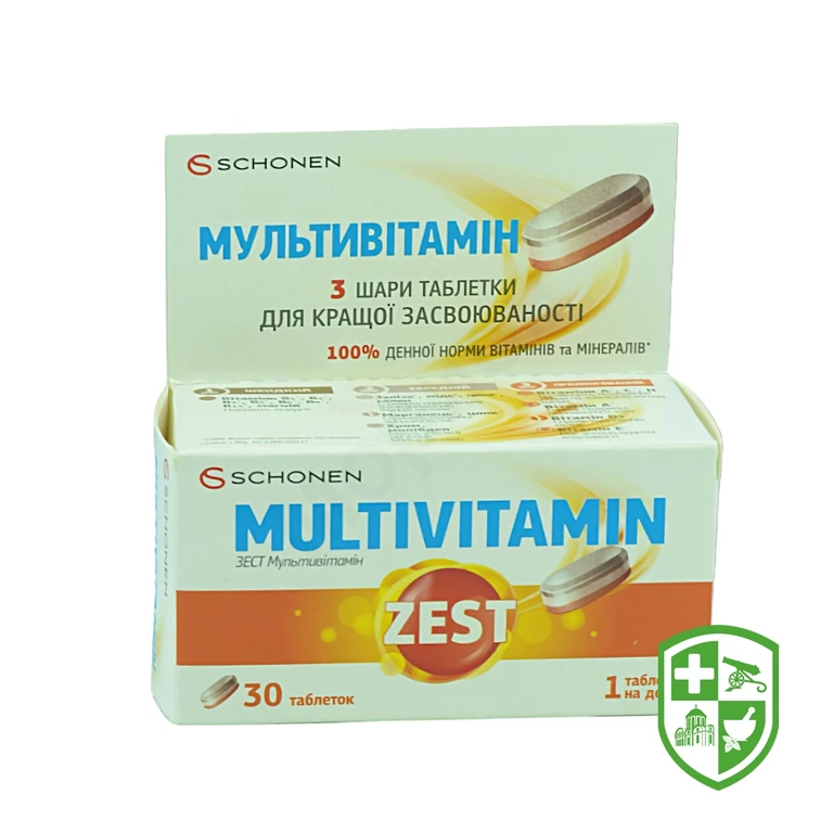 Зест мультивітамін табл.