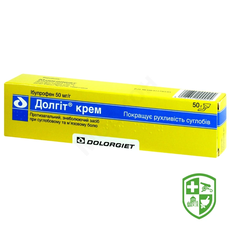 Долгіт крем 5 % 50.г №1