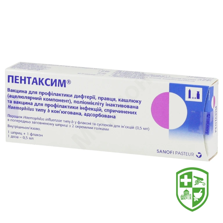 Пентаксим пор. + сусп д/ін 1 доза №1
