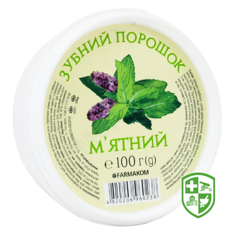 Зубний порошок М'ятний 100 г