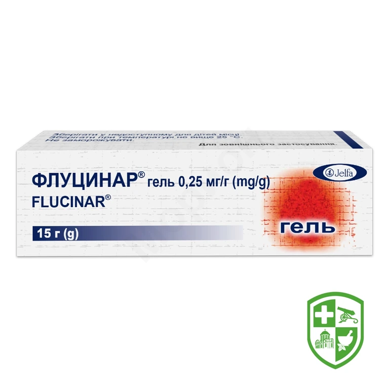 Флуцинар гель 0,025 % 15.г №1