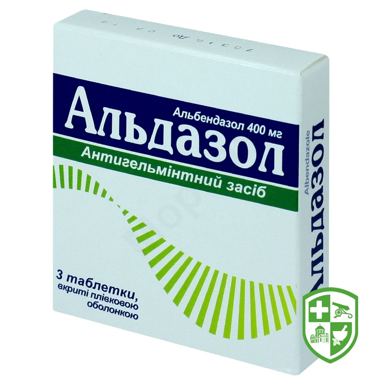 Альдазол табл. 400 мг №3