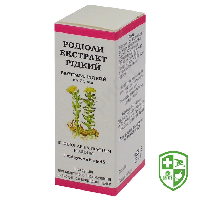 Родіоли екстракт екстракт 25.мл