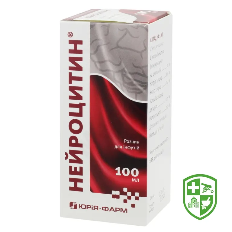Нейроцитин р-н д/інф 100.мл №1
