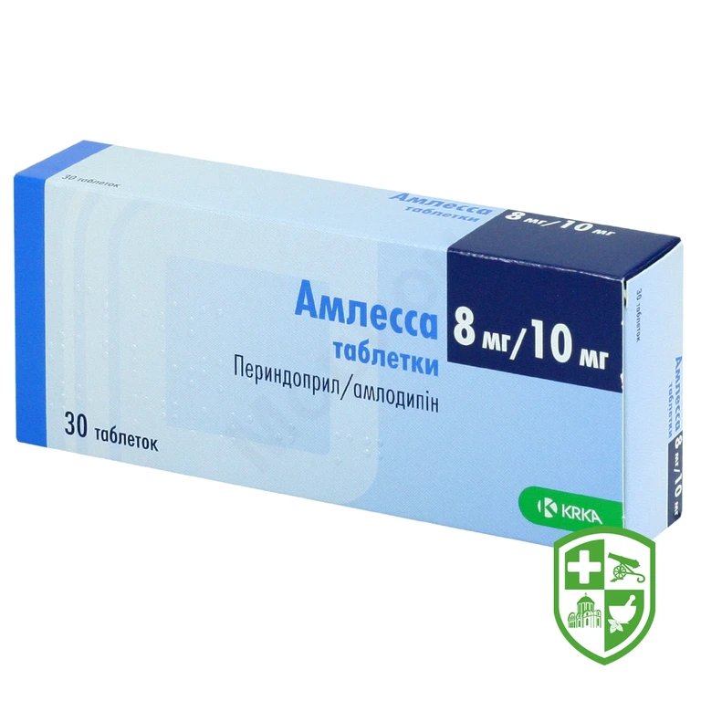 Амлесса табл. 8 мг + 10 мг №30