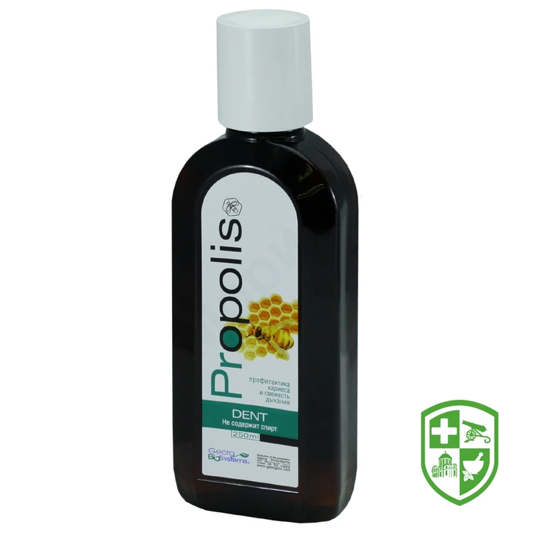 Ополіскувач для порожнини рота Прополіс-дент фл. 250 мл, д/профілакт. карієсу