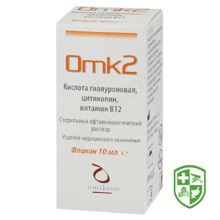 ОМК2 кап. очей. фл. 10 мл, стерил.