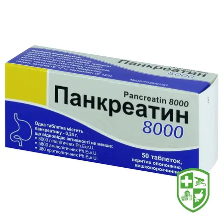 Панкреатин табл. 7000 МО №20 — Photo 11